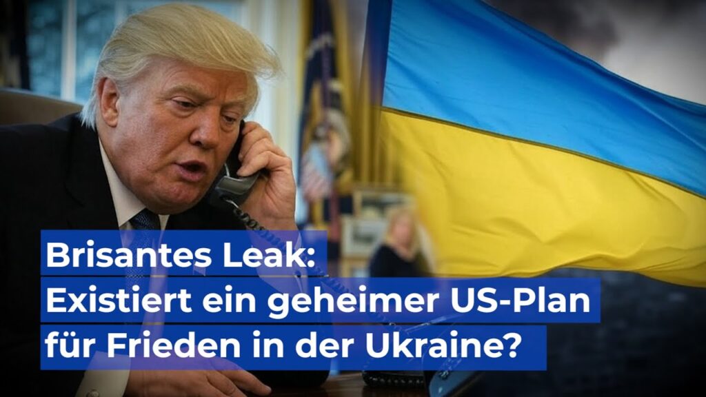 Geheimplan enthüllt US-Regierung soll 100-Tage-Friedensplan für Ukraine haben