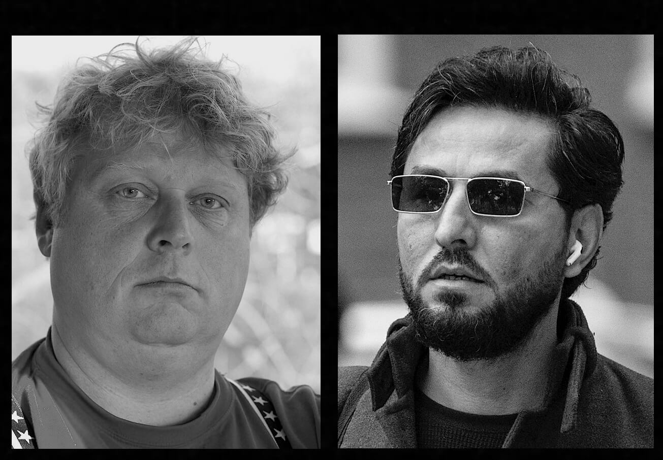 Salwan Momika (r.) ist nicht der erste Islamkritiker, der seine negative Meinung über den Koran und seine Anhänger mit dem Tod bezahlen musste. Der niederländische Filmemacher Theo van Gogh (l.) wurde 2004 im Alter von 47 Jahren auf offener Straße erstochen.