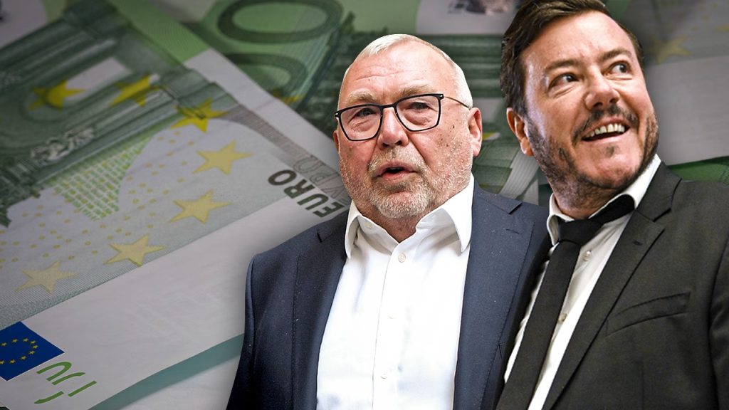 Ex-SPÖ-Kanzler Alfred Gusenbauer (65) mit dem Milliarden-Pleitier Rene Benko (45)