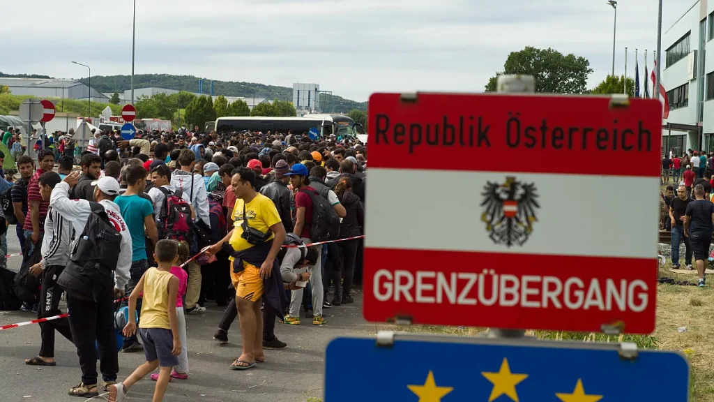 Grenzübergang Österreich