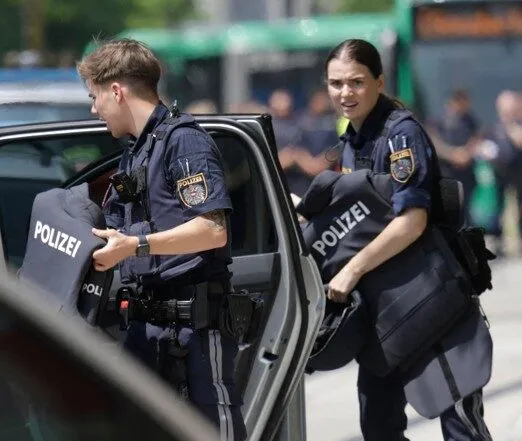 BORG Graz Amok Polizei APA 1