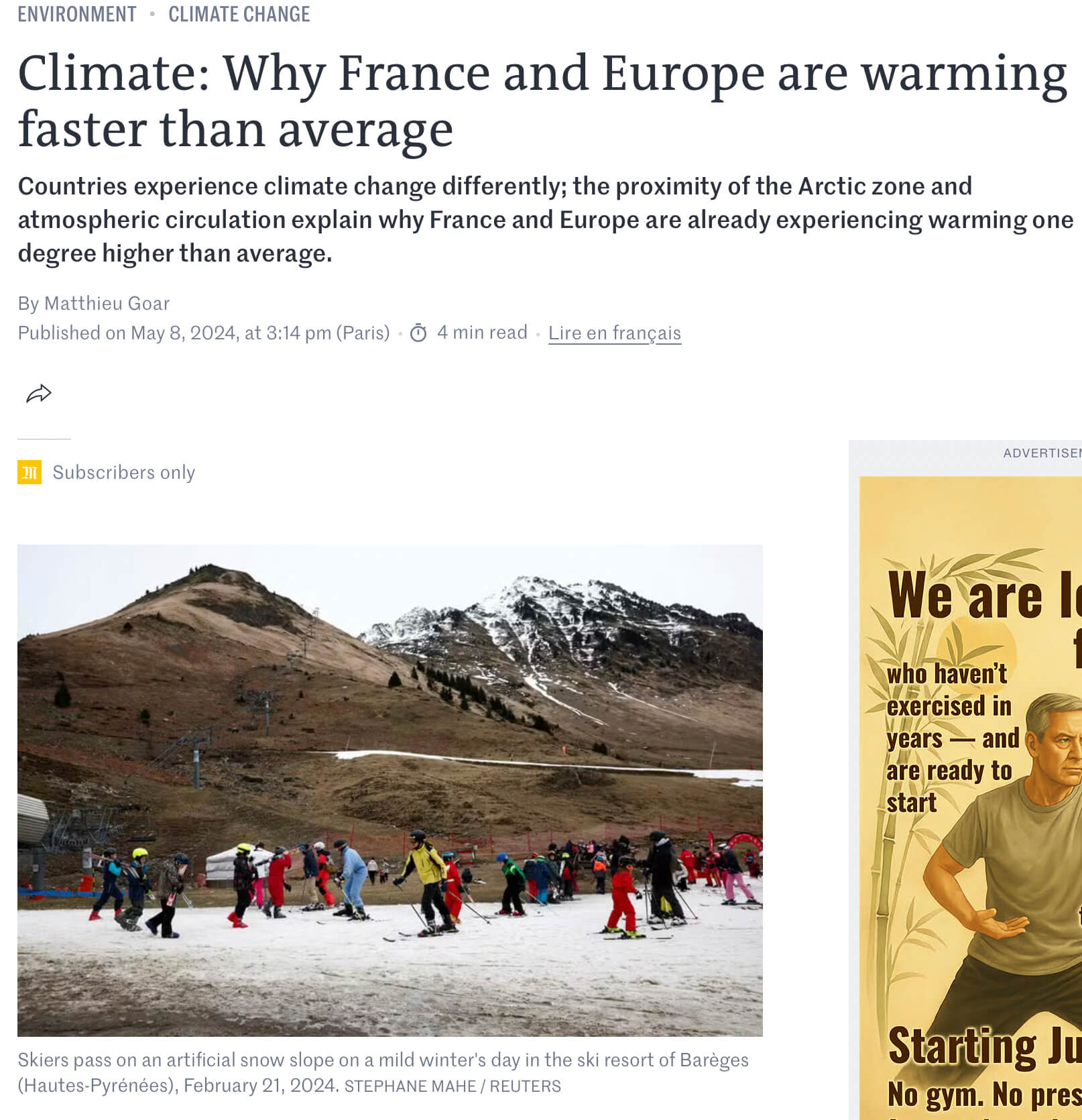 Le Monde Screenshot
