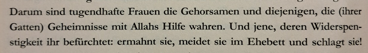 Tugendhaft sein, sonst gibt es Schläge!ScreenshotGrundwissenS. 522