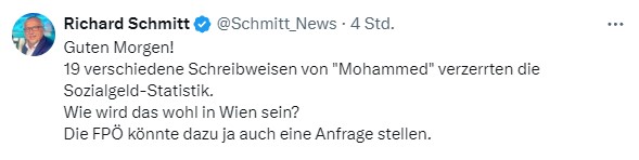 Post von Richard Schmitt auf X