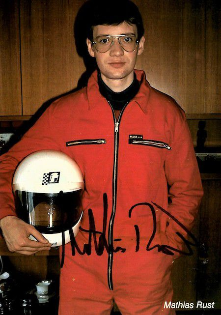 Autogrammkarte, ca 1989