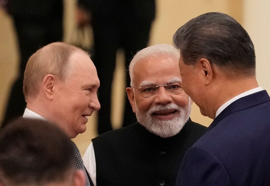 Putin SZO Treffen China