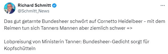 Richard Schmitt Post auf X