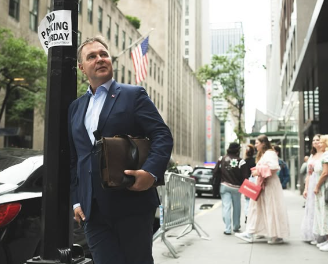 Andreas Babler in New York